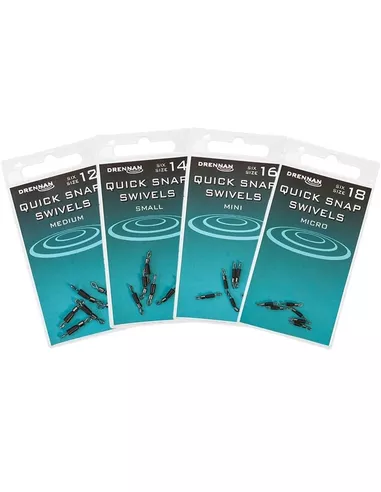 Drennan Quick Snap Swivels