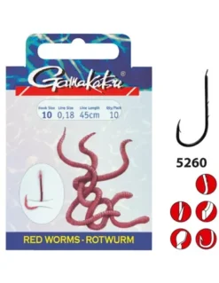 GAMAKATSU HOOK LS-5260R (RED)