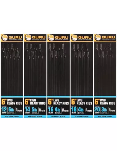 Guru LWGS Pole Rigs 6'