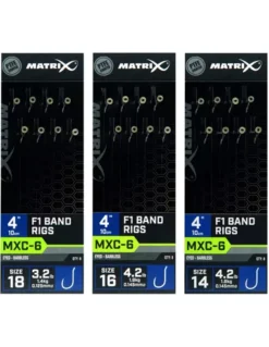 Matrix MXC-6 4" F1 Band Rigs Barbless