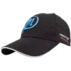 Preston NEW Pi BLACK CAP - WITH WHITE TRIM PEAK