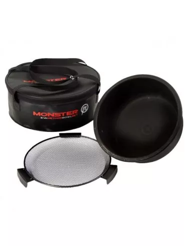 PRESTON MONSTER EVA METHOD BOWL SET WITH ZIPPED LID