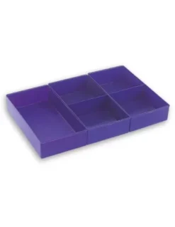 Rive Lade Organisatie Set Paars 6cm (3 Soorten)