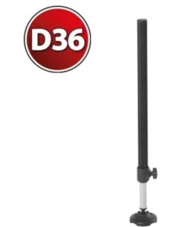 Rive Poot Zwart L600/920 Zwart D36