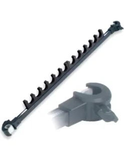 Rive Topsethouder Dubbel 36mm Diam. 32 (L 778) NOIR D36