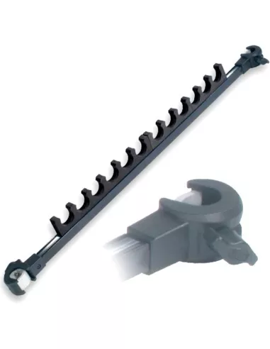 Rive Topsethouder Dubbel 36mm Diam. 32 (L 778) NOIR D36