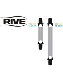 Rive Verbindingsstuk 40x30 L 160 D25