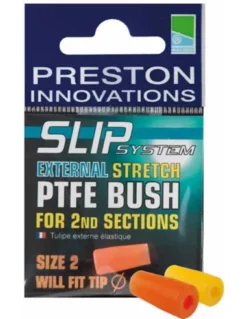 Preston S/S STRETCH PTFE BUSHES No (YELLOW) (10)